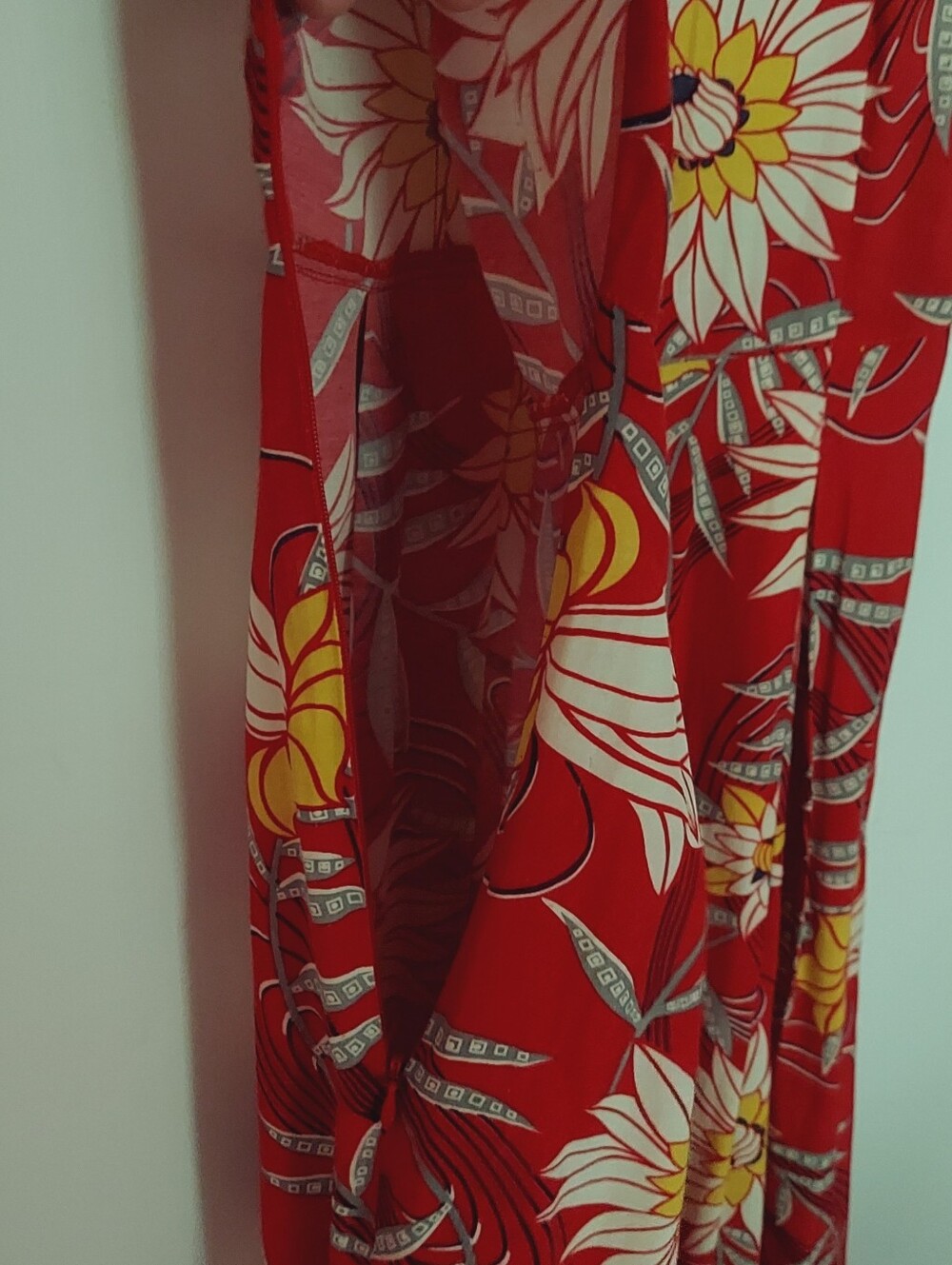 Trashy Diva Red Waterlilies Day Dress - Picture 4 of 6